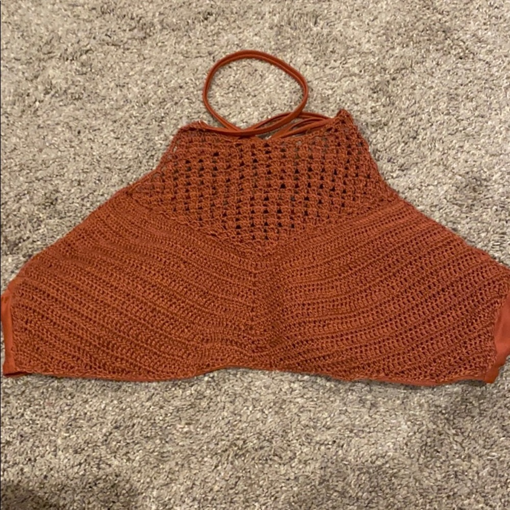 Selling orange swim suit!!